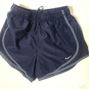 Nike Blue Lined Athletic Jogging Shorts Size XS